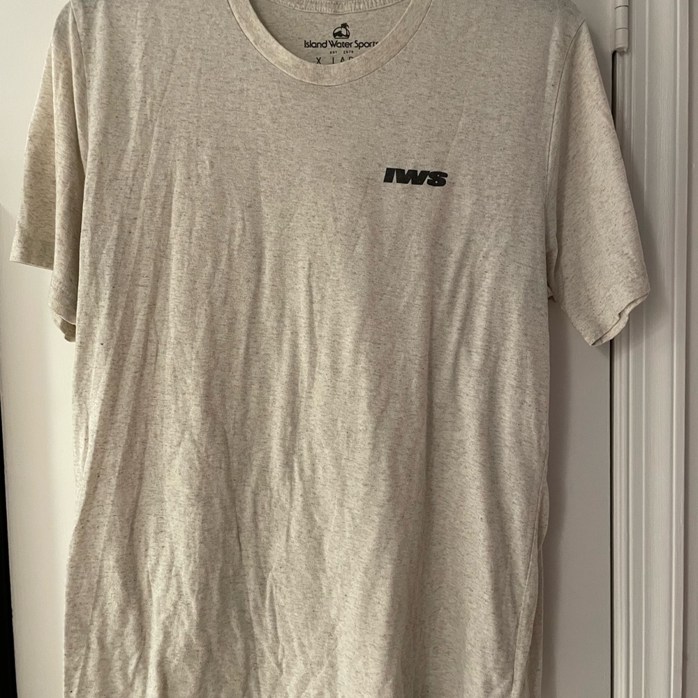 Island Water Sports surf tshirt. Very good condition